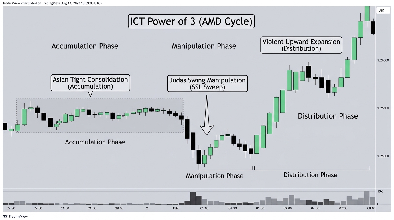 ICT Trading Là Gì? Cẩm Nang Toàn Tập Phương Pháp Inner Circle Trader Từ A-Z [Lộ Trình 4 Phase Cho Người Mới]